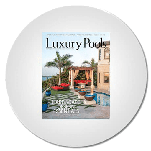 Downunda Pools featured in Luxury Pools Hardscape Design Essentials