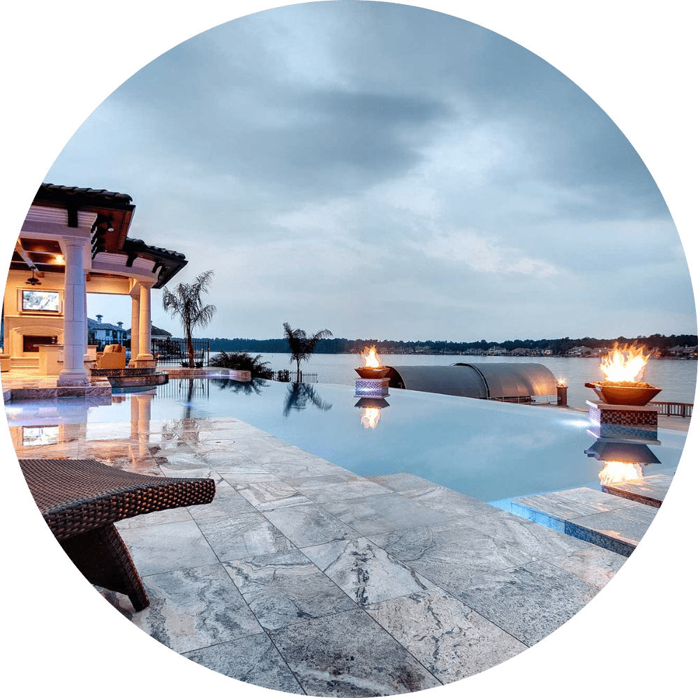 Pool Deck Slate Tile