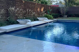 Contemporary Pool Design Houston Texas