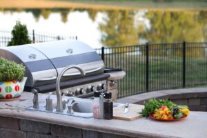 Outdoor Kitchen Grills - Houston Pool Builder