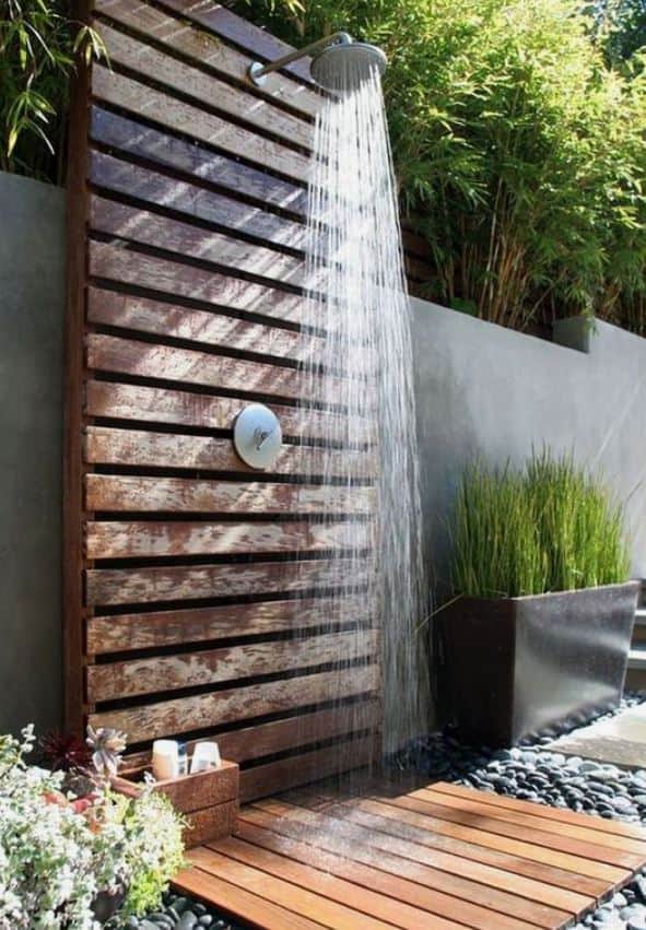 Poolside Shower