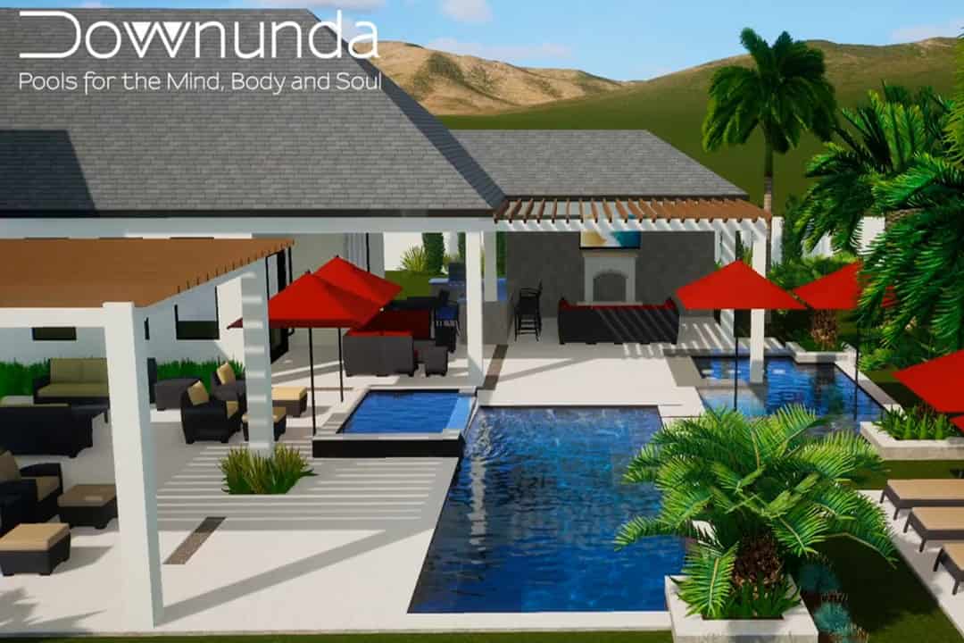 Downunda Pools Design Bellaire Texas