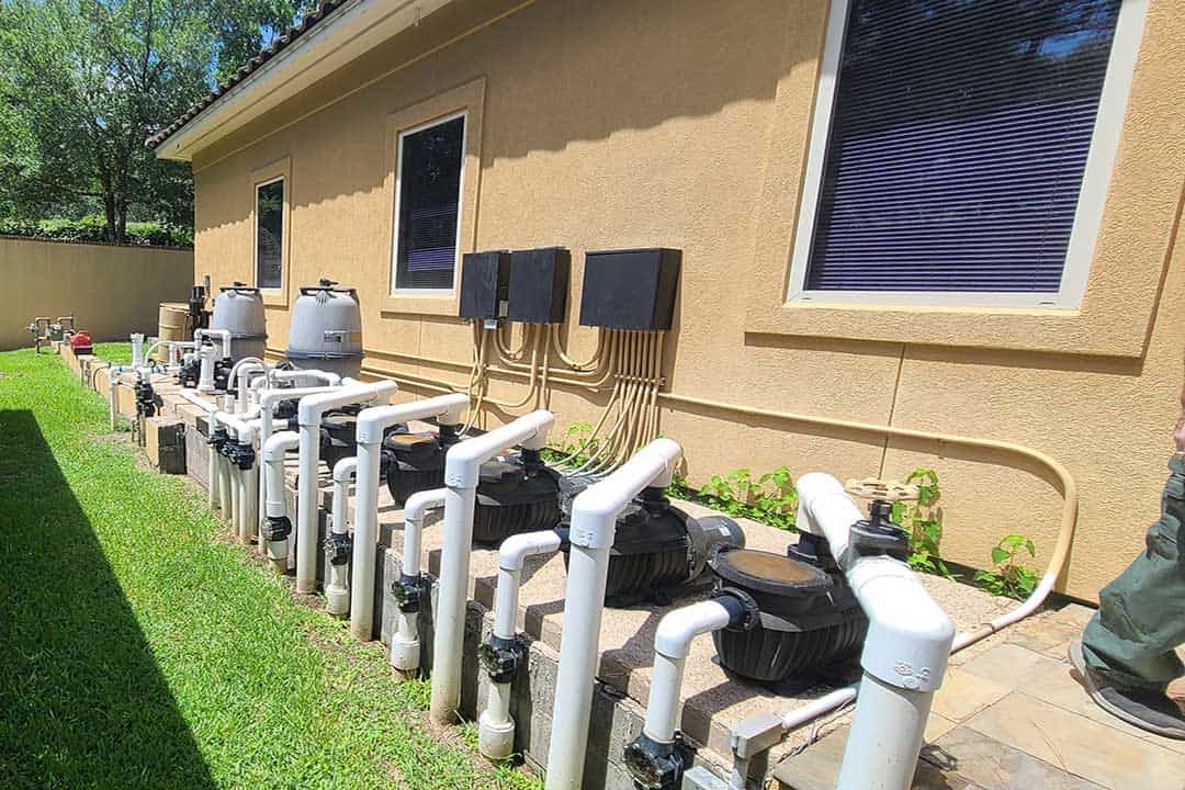 Custom Pool Builder Plumbing